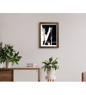 BK Home Doğal Masif Ahşap Çerçeveli Tablo 45x65cm-33