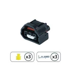 Gaz Kelebek Soketi 3 Pin Kablosuz