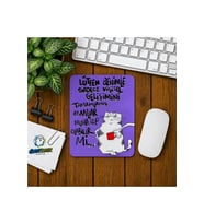 Komik Çizimli Baskılı Oyuncu Mousepad 0130