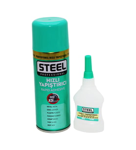 STEEL 400ML+60GR BÜYÜK HIZLI YAPIŞTIRICI