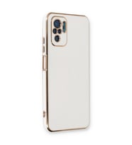 Xiaomi Redmi Note 10 Kılıf Volet Silikon - Beyaz