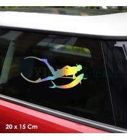 Dalgıç Scuba Diving Hologram Oto Sticker Cam Araba Yapıştırma Çıkartma Aksesuar Etiket 20 X 15 Cm