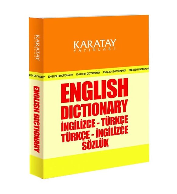 İNGİLİZCE SÖZLÜK KARTON KAPAK KARATAY YAYINLARI