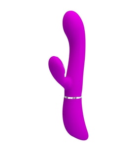 LilituShop USB Şarjlı 12 Titreşim ve Klitoris Dil Uyarım Fonksiyonlu Teknolojik Vibratör