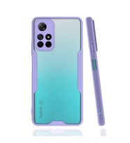 Redmi Note 11T Kılıf Platin Silikon - Lila