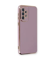 Samsung Galaxy A33 5g Kılıf Volet Silikon - Mor