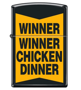 Zippo Winner Winner Chicken Dinner Dizayn Çakmak