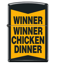 Zippo Winner Winner Chicken Dinner Dizayn Çakmak