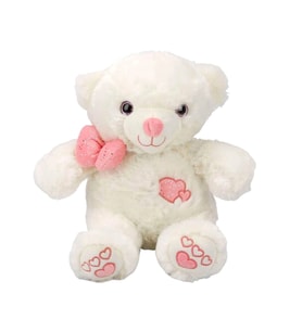 3186 Papyonlu Peluş Ayı 30 cm -Sunman