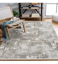 Makine Kaymaz Yıkanabilir Gri Modern Triko Salon Halısı Mutfak Halısı Koridor Halısı Yolluk 11352K