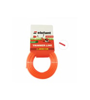 Tırpan Misinası Motorlu Tırpan Yuvarlak Misina 2,4mm x 15 metre (Kırmızı)