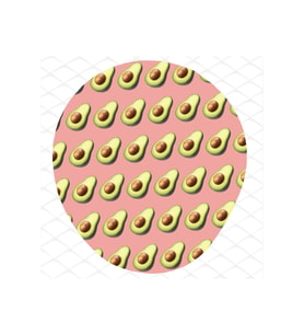 Avokado Tasarımlı Mouse Pad 1