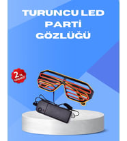 Gece Eğlencelerine Özel Renkli Led Işıklı Gözlük