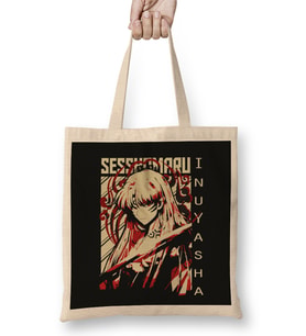 Lord Sesshomaru Bez Çanta Uzun Saplı