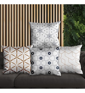 eJOYA Modern Tasarımlı 4'lü Yastık İçi Ve Kırlent Kılıfı 45cm 113705