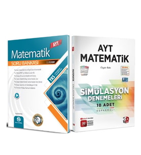 Bilgi Sarmal AYT Matematik Soru Bankası ve 3D AYT Deneme Seti 2 Kitap