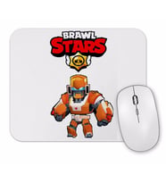 Mecha Bo Design Brawl Stars Mouse Pad