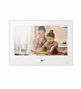 Dahua VTH5321GW-W 7" ANDROİD W-Fi Dokunmatik Ekranlı Çok Yönlü Mikrofon Villa Tipi İntercom İç Ünite Beyaz