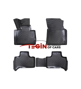 Bmw X5 E53 2001 3D Havuzlu Paspas Siyah
