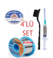 Lehim Emme Teli Cp3015 Ve Mchanic Soldering Lehim Teli 0,5mm 4in1 Arada