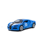 Metal Oyuncak Araba Bugatti Çek Bırak 12 Cm Mavi