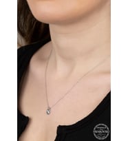 SWAROVSKİ TAŞLI  ZİRCONİA TEK TAŞ 925 AYAR GÜMÜŞ KOLYE