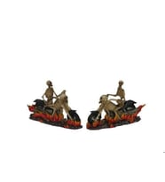 HEDİYELİK › KARIŞIK › İskelet Biblo QQC>>QQC 2Lİ MOTORLU İSKELET-16*5,5*10,5 CM.
