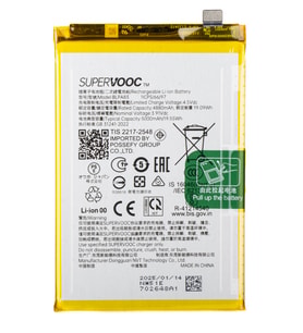 Realme C63 Pil Batarya BLPA83 SuperVooc