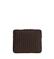 Bilik Deri Monogram Kahve Unisex Laptop & Evrak Çantası TABLET-MN 12"