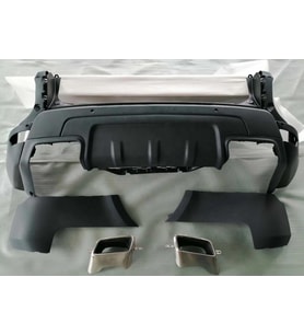 RANGE ROVER SPORT L494 UYUMLU MAKYAJLI ARKA TAMPON KARE EGZOZ 2014-2020