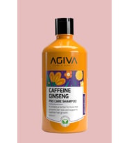 Agiva Caffeine&Ginseng Dökülme Karşıtı ve Güçlendirici Saç Bakım Şampuanı-500ML-Vegan