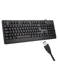 Philips SPK6247B USB 1.2 Metre Kablolu Klasik Siyah Numpadli Türkçe Q Klavye