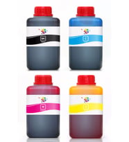 QC Canon BJC 250l Yazıcı Uyumlu Kartuş Mürekkebi   Pro Serisi 500ml  Mürekkep Seti