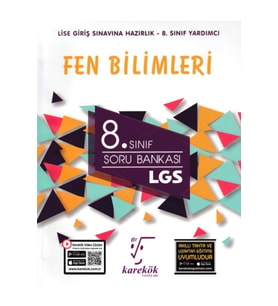 Karekök Yayıncılık Karekök 8. Sınıf Lgs Fen Bilimleri Soru Bankası (yeni) (Çok Renkli)