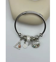 Çelik Silver Pandora Bileklik - 25-blk293