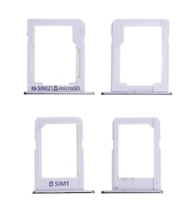 Samsung Galaxy E5 E500 Sim Ve Hafıza Kart Kapağı Tutucu