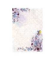Brillant Latex Kaymaz Taban Halı-FLOWER HL11112.101-(150x230)