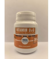 My FarmaEx C D Vitaminleri, Beta Glukan Çinko Mağnezyum Içerikli Vitamin Kompleksi 30 kapsül