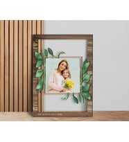 BK Gift Kişiye Özel Anneler Günü Fotoğraflı 3D Ahşap Tablo, Anneye Hediye, Anneler Günü Hediyesi-2