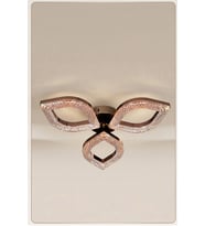 LZY Avize Store Kristal Damla 3’lü Gold Avize Şık Salon, Mutfak, Çocuk Odası, Antre Aydınlatma (Siyah)