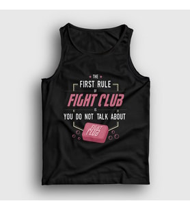Presmono Unisex Siyah Soap V2 Film Dövüş Kulübü Fight Club Atlet 244763tt