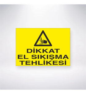 Dikkat El Sıkıştırma Tehlikesi