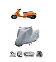 Lambretta X300  Gri Motosiklet Brandası ARKA ÇANTA UYUMLU DEĞİLDİR