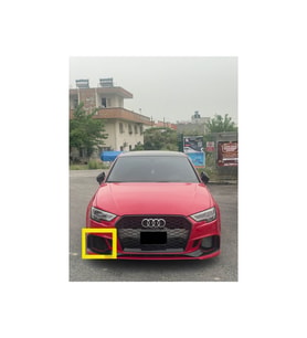 Audi a3 sis farı yuvası