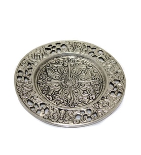Metal Yuvarlak Tütsülük Model 8 (Çok Renkli)