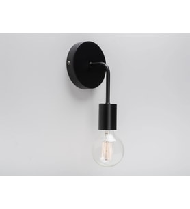 RİOLİGHT VİNTAGE,RUSTİK,RETRO,MODERN SİYAH 1XE27 DUYLU METAL DUVAR APLİK