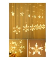 Kar Tanesi Perde Led