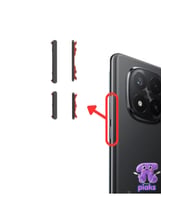 Redmi Note 14 Pro+ Plus Açma Kapama Ve Yan Ses Tuşu Plastik Düğme 24115RA8EG Uyumlu