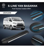 Ford Tourneo Custom Uzun S-Line Premium Krom Yan Basamak  2012 Sonrası