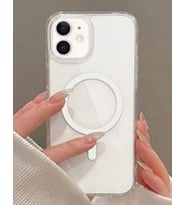 İPHONE 12/12PRO UYUMLU MAGSAFELİ ŞEFFAF KILIF
